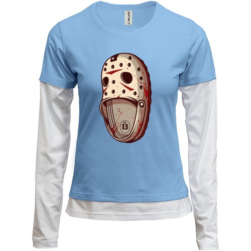 Комбінований лонгслів Crocs Джейсон Вурхіз