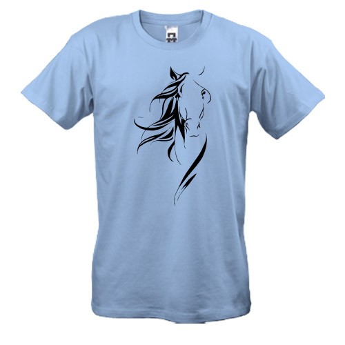 Футболка зі стилізованим конем