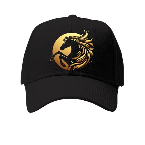 Кепка з силуетом коня в колі