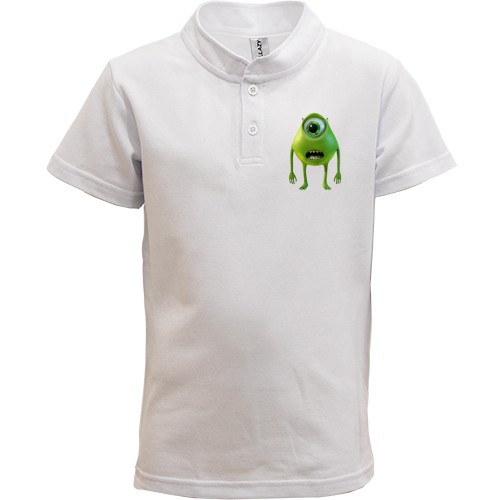 Детская футболка поло с Одноглазиком (Майк Вазовски - Корпорации Монстров)