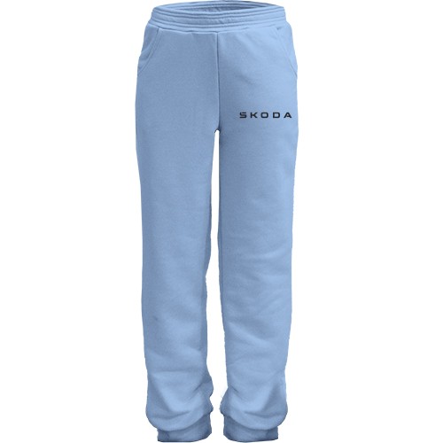 Детские трикотажные штаны Skoda