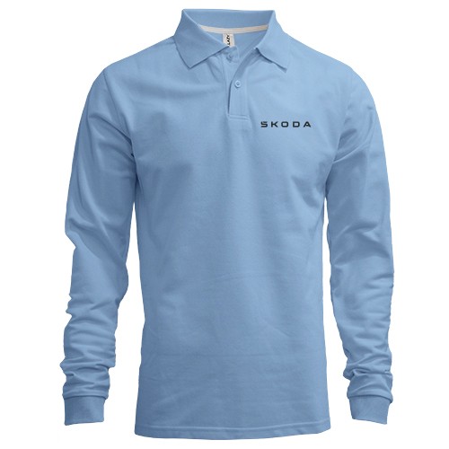 Лонгслив поло Skoda