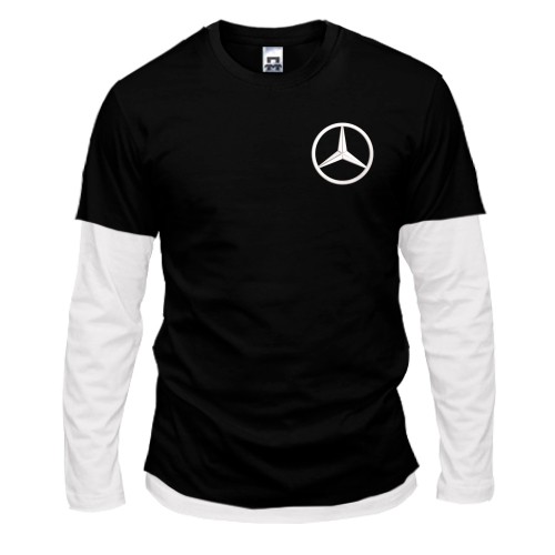 Комбинированный лонгслив Mercedes