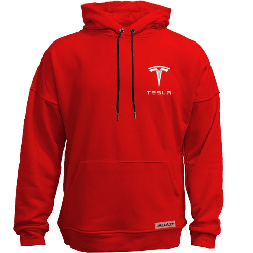 Худи без начеса Tesla