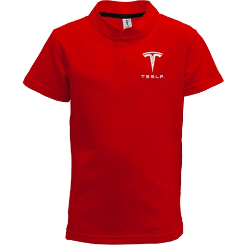 Детская футболка поло Tesla