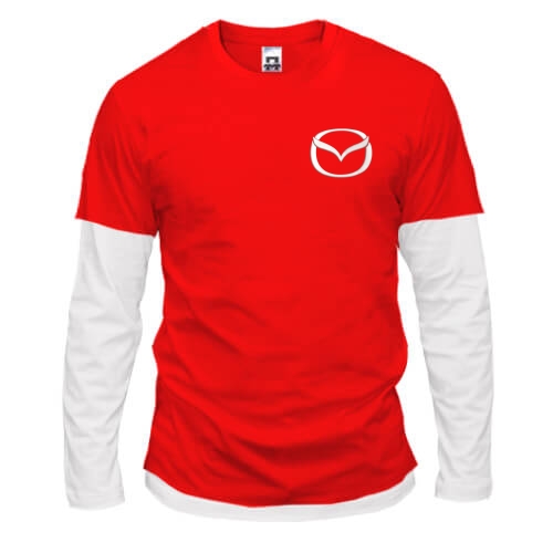 Комбинированный лонгслив Mazda