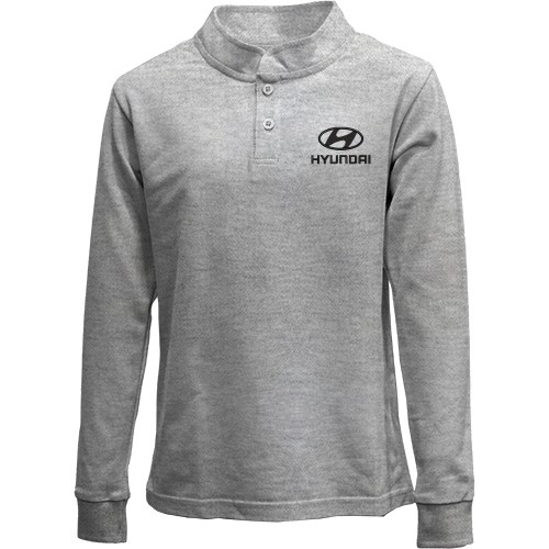 Дитячий лонгслів поло Hyundai
