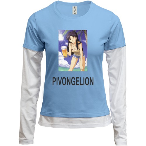 Комбінований лонгслів Pivongelion