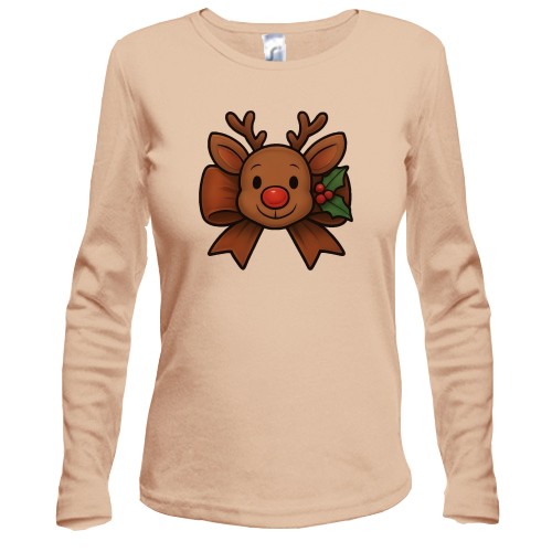 Лонгслів Оленя із бантом