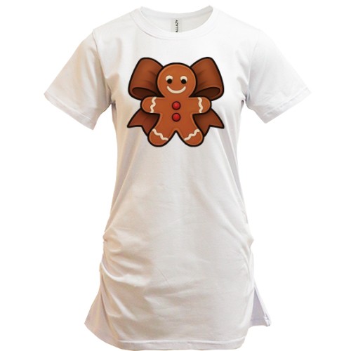 Туніка Новорічне печиво із бантом