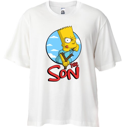 Футболка oversize The Son (Симпсоны)
