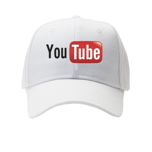 Детская кепка с классическим логотипом YouTube