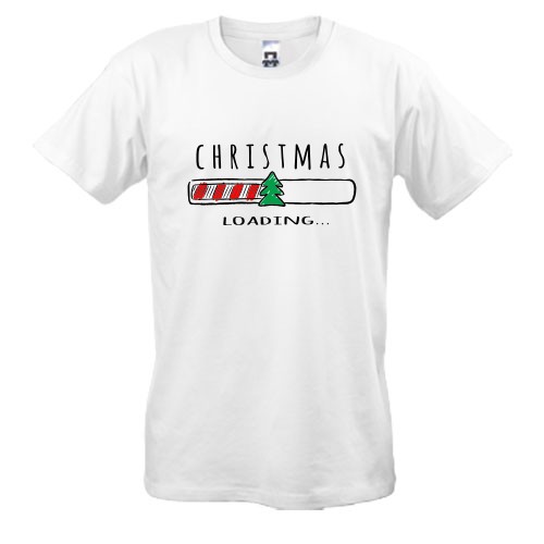 Футболка Christmas Loading