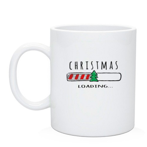 Чашка Christmas Loading