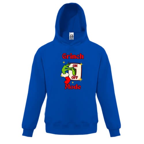 Детская худи Grinch Mode ON-OFF