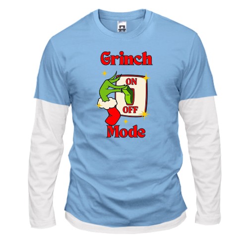 Комбінований лонгслів Grinch Mode ON-OFF
