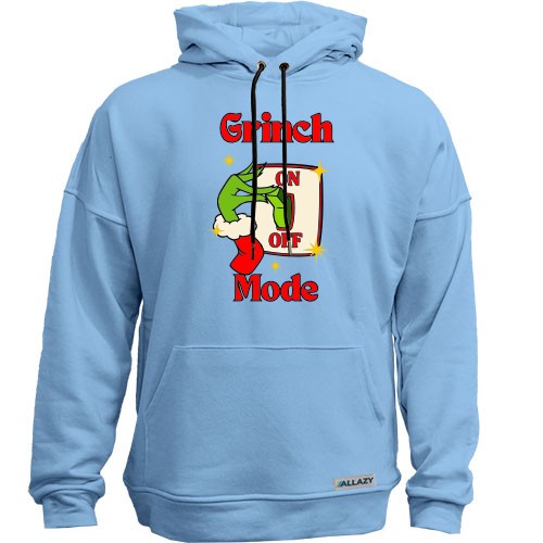 Худи без начеса Grinch Mode ON-OFF