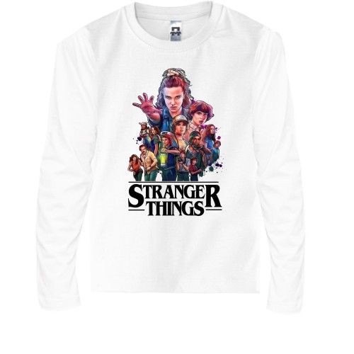 Детская футболка с длинным рукавом Странные дела