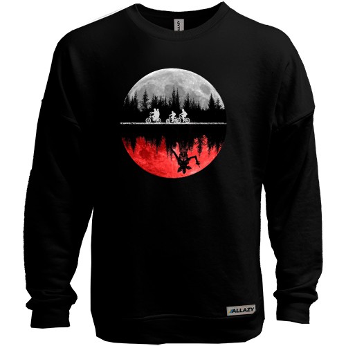 Свитшот без начеса Stranger Things Moon