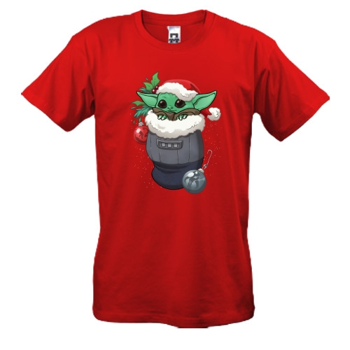 Футболка Новорічний Йода
