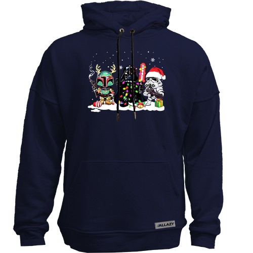 Худи без начеса Star Wars New Year Team