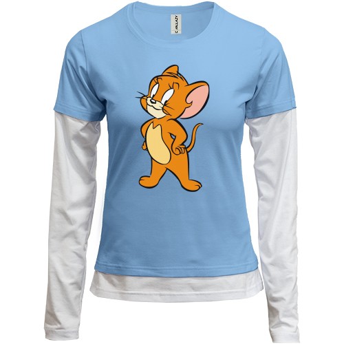 Комбинированный лонгслив Джерри