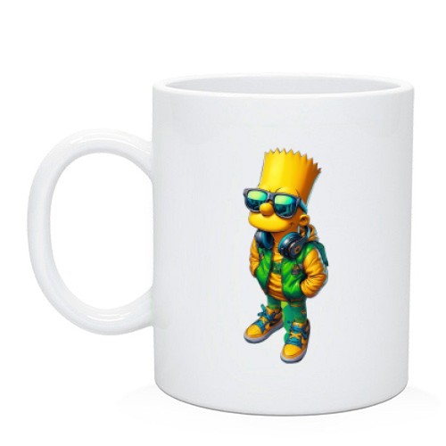 Чашка Барт в окулярах