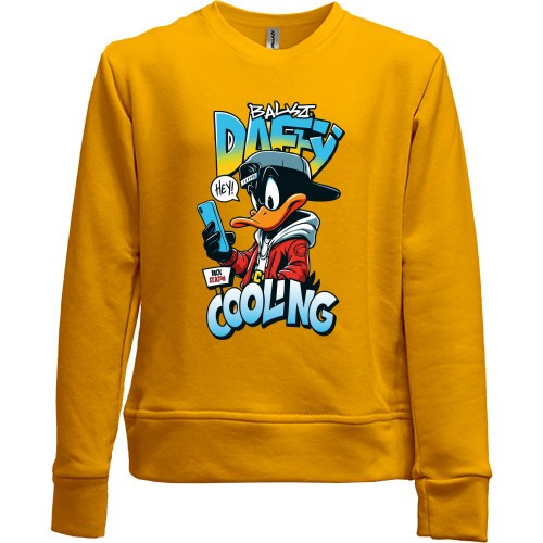 Детский свитшот без начеса Daffy Cooling