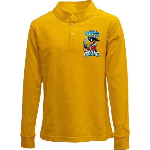 Детский лонгслив поло Daffy Cooling