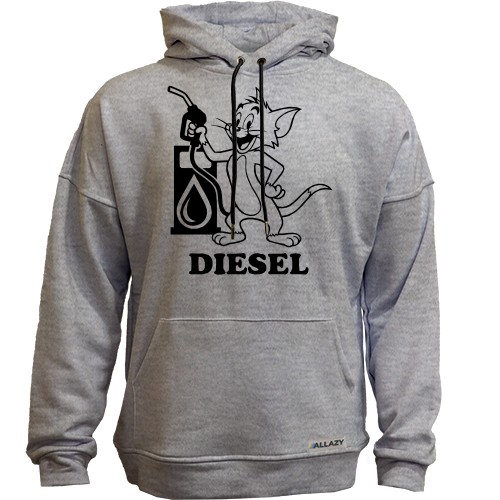 Худи без начеса Diesel