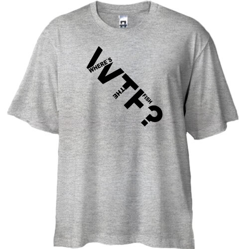 Футболка Oversize Де риба?