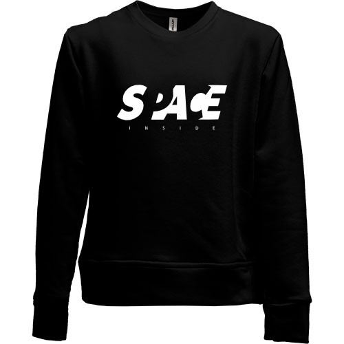 Дитячий світшот без начісу Space inside