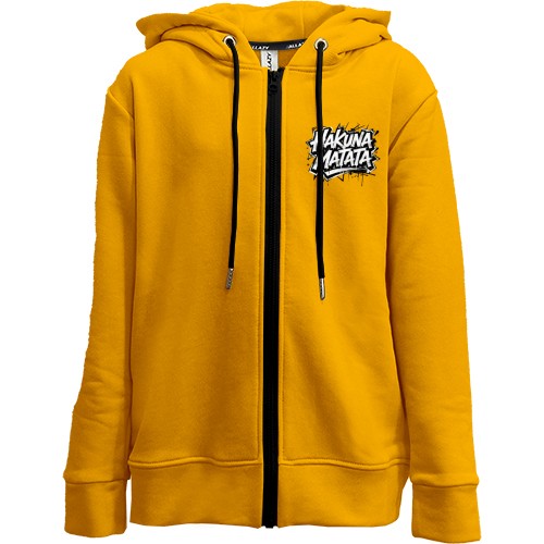 Детская худи на молнии Hakuna Matata