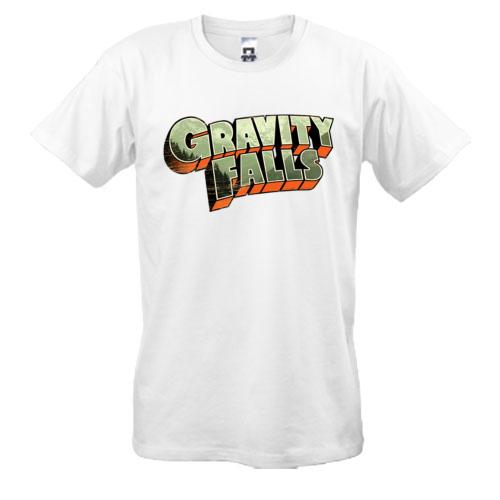Футболка Gravity Falls лого
