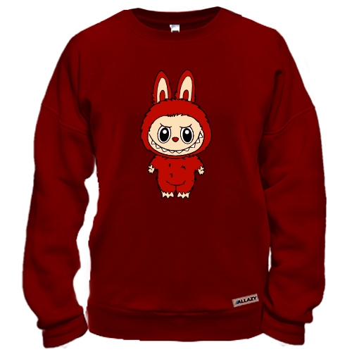 Свитшот Красный Лабубу