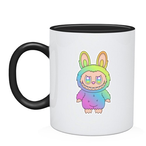 Чашка Labubu веселковий