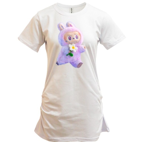 Туника Labubu розовый (2)