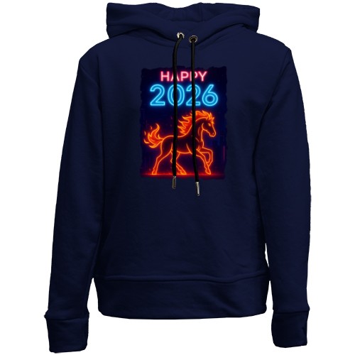 Детский худи без флиса Happy New Year 2026