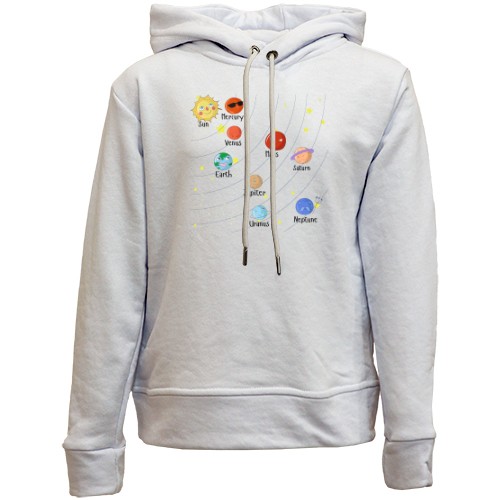 Дитячій худі без флісу із сонячною системою (планети) 2