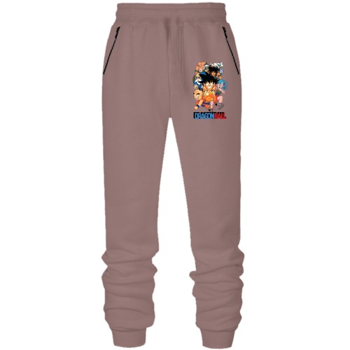 Штаны из футера без начеса Dragon Ball