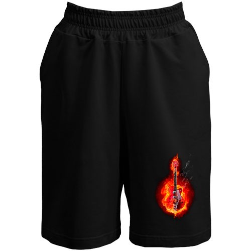 Шорти з вогненною гітарою