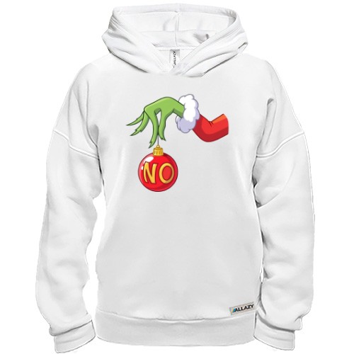 Худи BASE Гринч с шариком NO