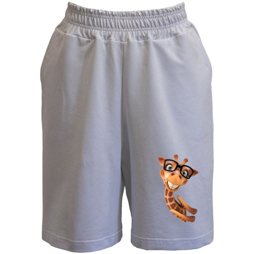 Шорти з веселим жирафом