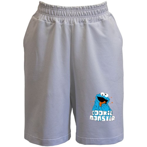 Шорты Cookie monster ест печеньку