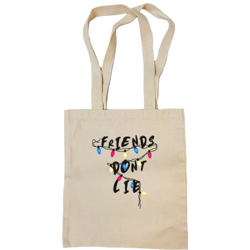 Сумка шоппер Friends dont lie