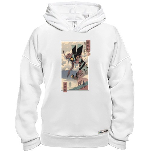 Худі BASE Євангеліон - давня гравюра