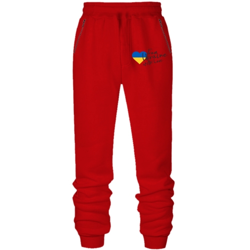 Штаны из футера без начеса 