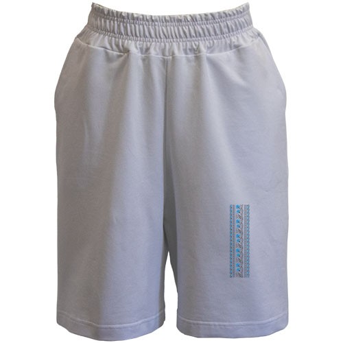 Шорти вишиванка з волошками (Малюнок)