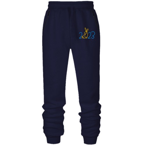 Штаны из футера без начеса 2023