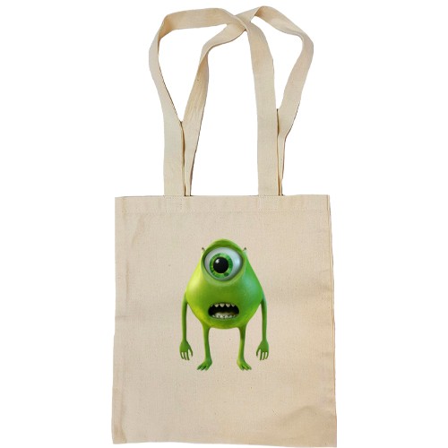 Сумка шоппер с Одноглазиком (Майк Вазовски - Корпорации Монстров)